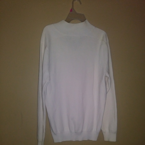 Nautica quarter zip ribbed mens sweater - Picture 4 of 4